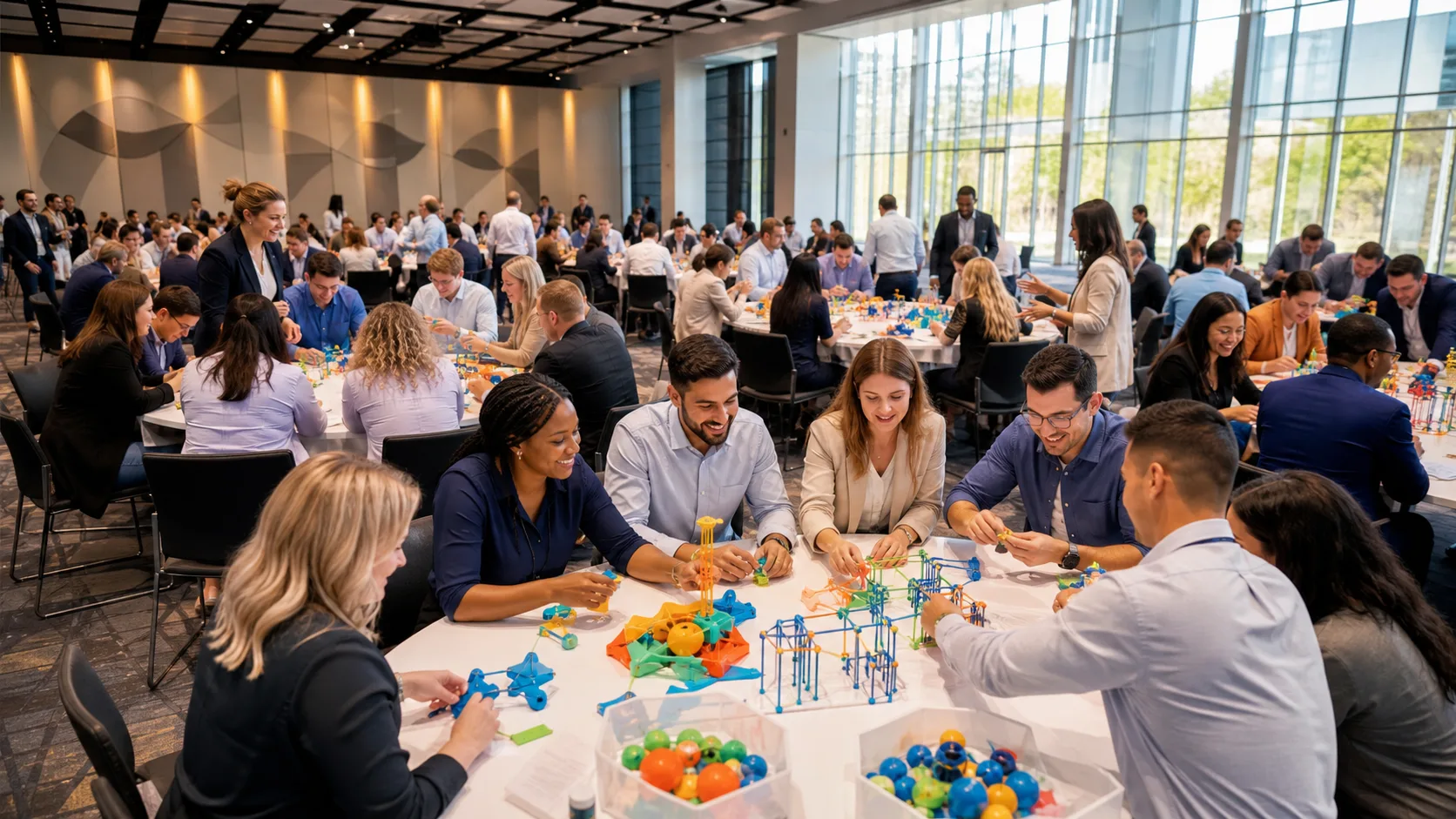 Conference-Scale Staff Team Building: Role Missions + Cross-Team Templates
